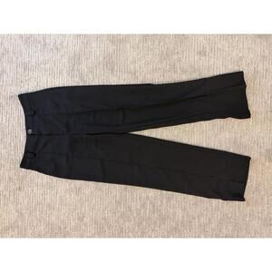 Zara Black Wide-Leg Trousers, Size M